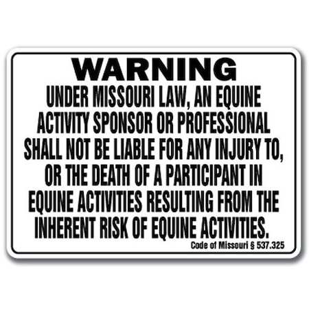 Signmission 18 in Height, Aluminum, 18" x 12", WS-A-1218-Missouri WS-A-1218-Missouri